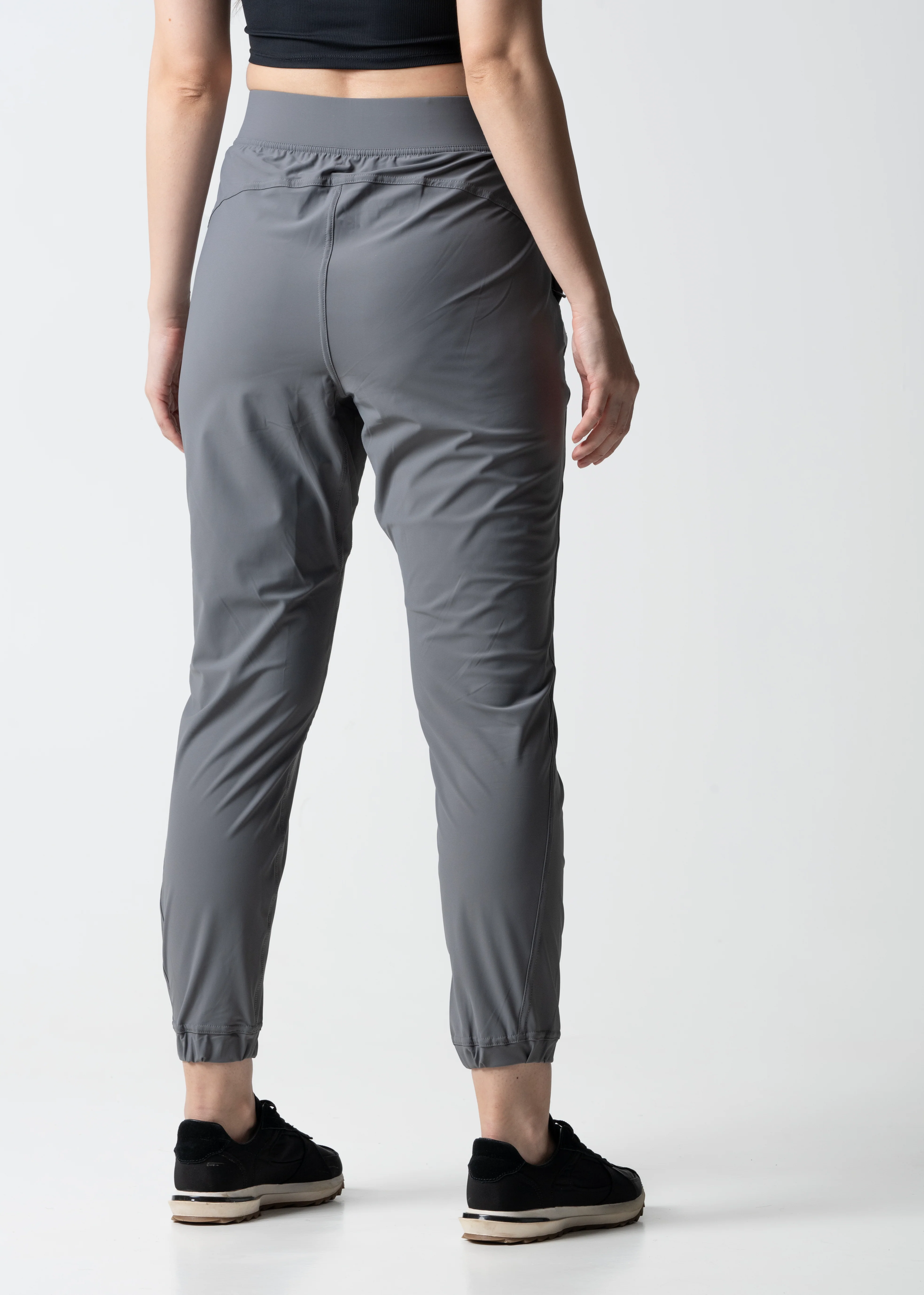 Women Workout Track Pants - Grey - Image 7