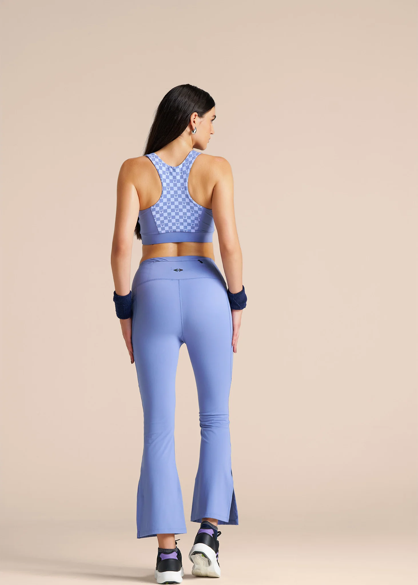 Yoga Core Flare Leggings - Ice Blue - Image 2